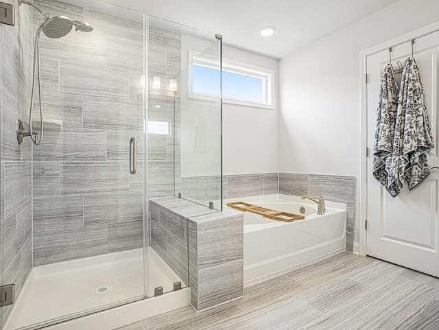 2064 Parish House Cir, Johns Island, SC 29455 - full bathroom with a shower stall and a bath