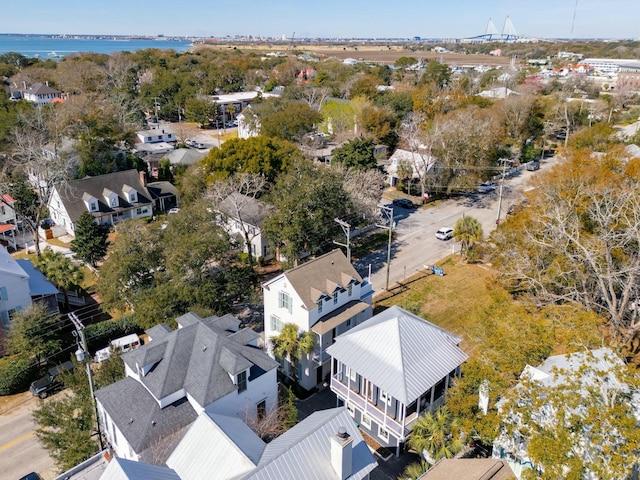 drone / aerial view featuring a residential view