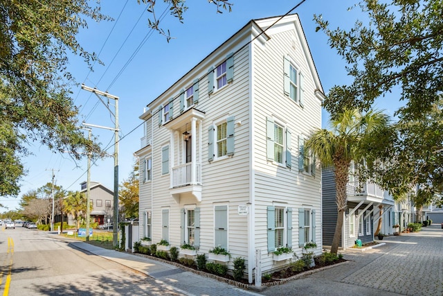 exterior space featuring a residential view