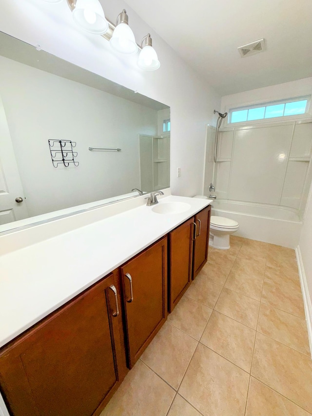 332 Southern Sugar Ave, Moncks Corner, SC 29461 - full bath featuring toilet, tile patterned floors,  shower combination, and vanity