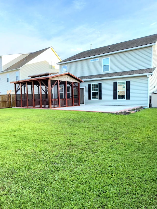 332 Southern Sugar Ave, Moncks Corner, SC 29461 - back of property with a gazebo and a patio area