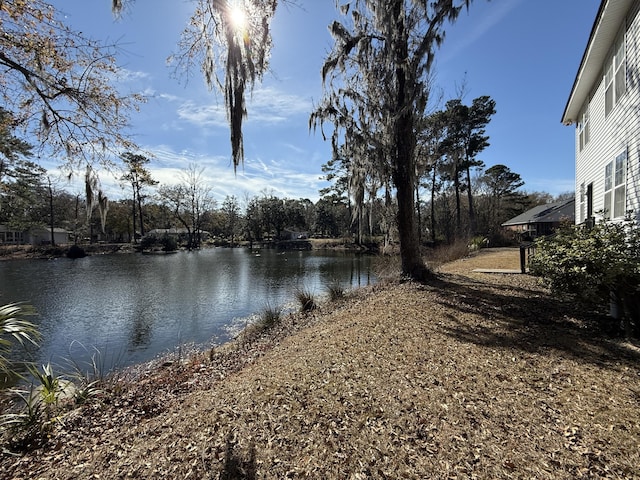 view of water feature