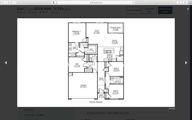 view of layout