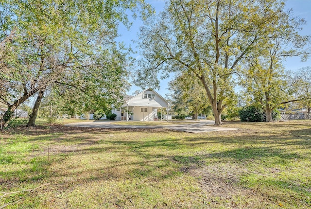 view of yard