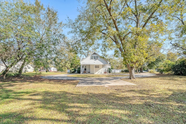 view of yard