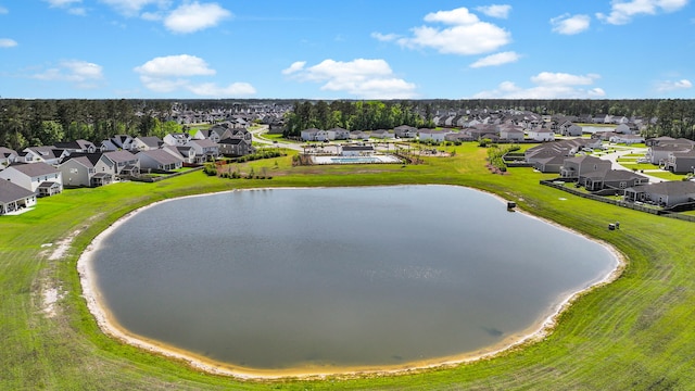 204 Honey Horn Dr, Summerville, SC 29486 - drone / aerial view featuring a residential view and a water view