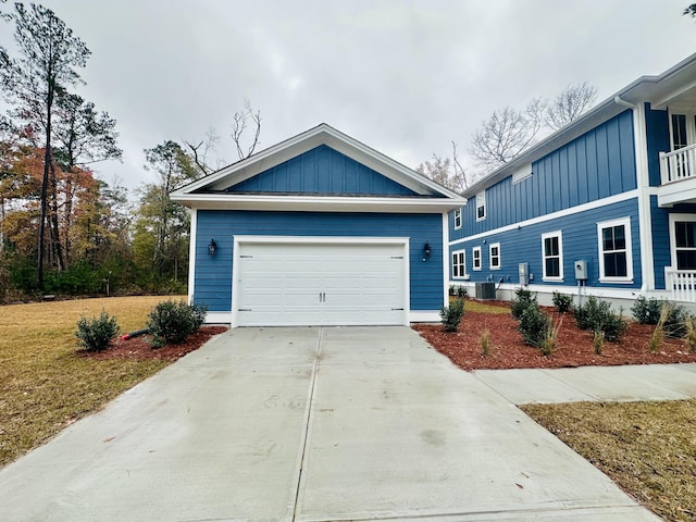 view of front of house with central AC unit