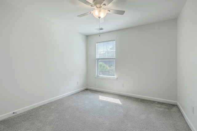 211 Saxony Loop, Summerville, SC 29486 - unfurnished room with carpet, ceiling fan, and baseboards