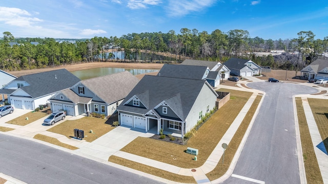 birds eye view of property featuring a residential view