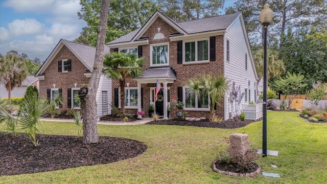 555 Pointe Of Oaks Rd, Summerville, SC 29485 - view of front of property with brick siding and a shingled roof