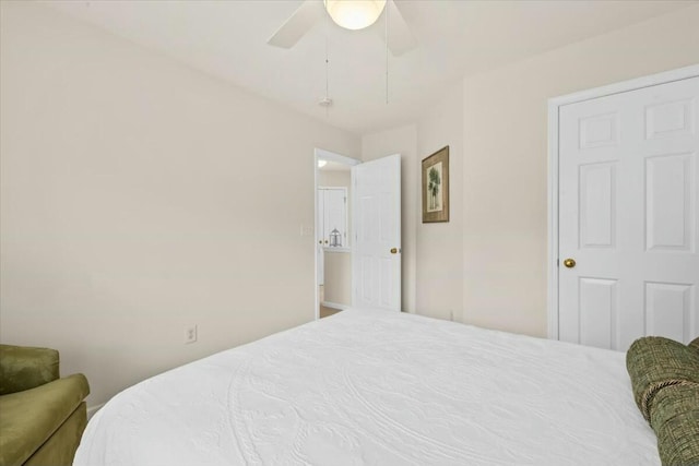 2132 Summerwood Dr, Mount Pleasant, SC 29466 - bedroom with a ceiling fan