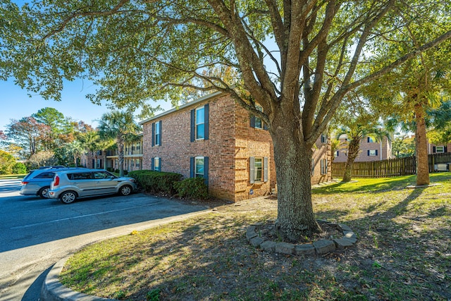 view of side of property