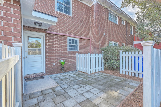 exterior space with a patio area