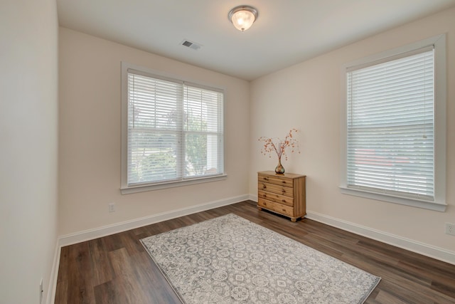 1589 Seabago Dr, Charleston, SC 29414 - spare room with dark wood-type flooring and baseboards
