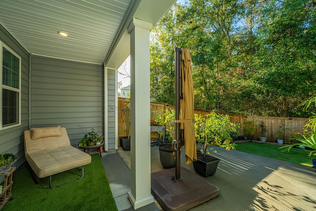 view of patio / terrace