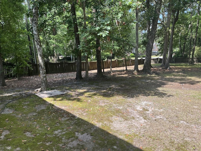 208 Woodland Dr, Summerville, SC 29485 - view of yard with fence