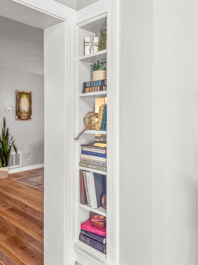 closet with visible vents