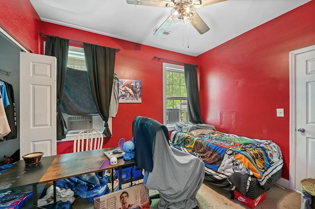 213 Travelers Rest Blvd, Summerville, SC 29485 - bedroom featuring ceiling fan