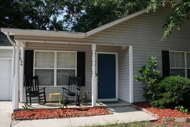 106 Equestrian Ct, Summerville, SC 29486 - entrance to property with a porch and a garage