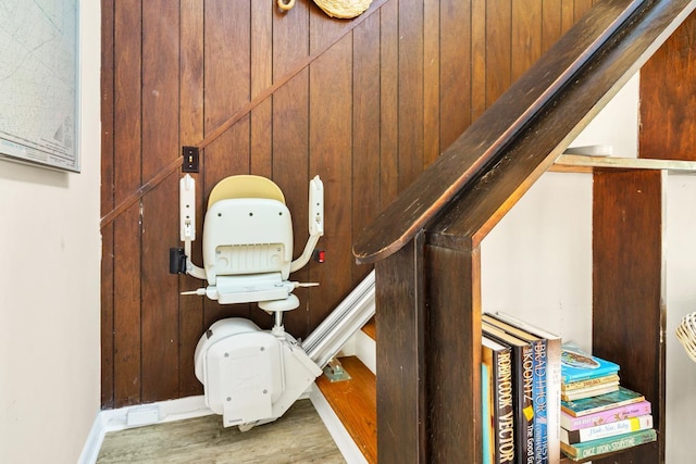 7897 Russell Creek Dr, Edisto Island, SC 29438 - detailed view of wood finished floors and baseboards