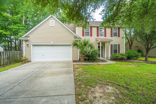 1629 Jorrington St, Mount Pleasant, SC 29466 - view of front of house with driveway and an attached garage