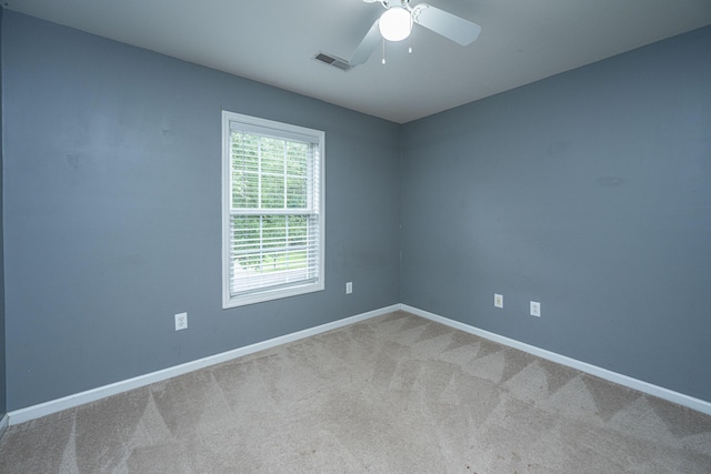 1629 Jorrington St, Mount Pleasant, SC 29466 - empty room with carpet and ceiling fan