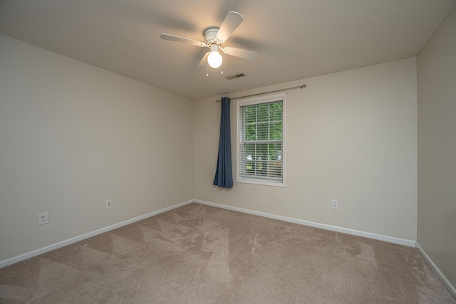 1629 Jorrington St, Mount Pleasant, SC 29466 - empty room featuring light colored carpet and ceiling fan