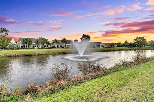 property view of water