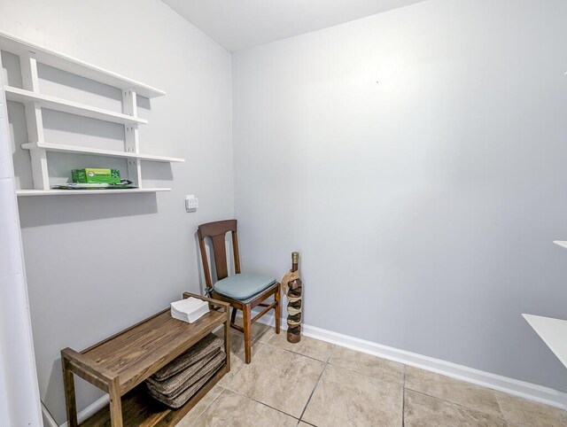 5 Drummond Ct, Charleston, SC 29414 - living area featuring light tile patterned flooring and baseboards