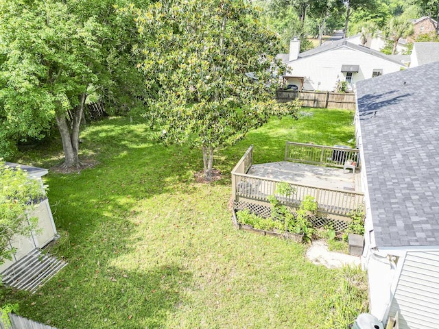5 Drummond Ct, Charleston, SC 29414 - view of yard featuring a wooden deck