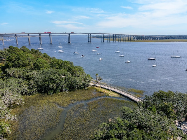 property view of water