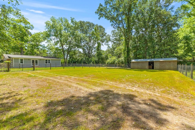 7239 Commodore Rd, Hollywood, SC 29449 - view of yard featuring an outdoor structure