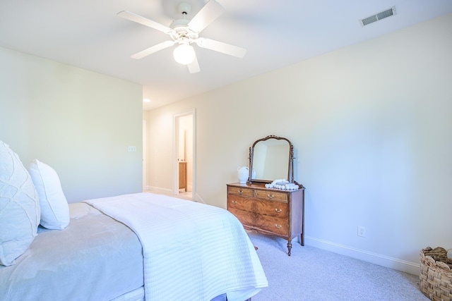 3130 Pignatelli Cres, Mount Pleasant, SC 29466 - bedroom featuring light carpet, a ceiling fan, and baseboards