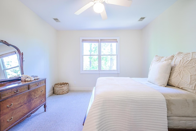 3130 Pignatelli Cres, Mount Pleasant, SC 29466 - carpeted bedroom featuring baseboards and ceiling fan
