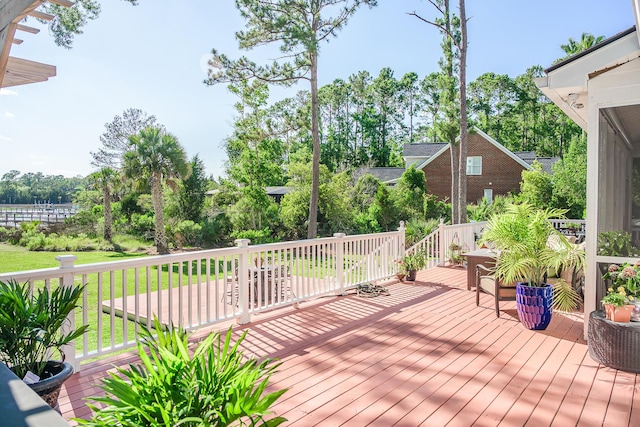 3130 Pignatelli Cres, Mount Pleasant, SC 29466 - deck with a lawn