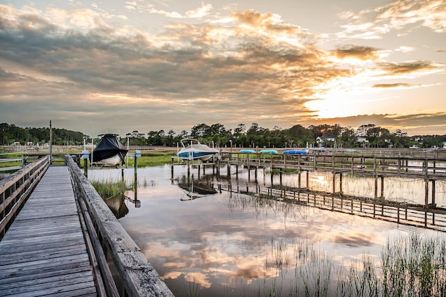 3130 Pignatelli Cres, Mount Pleasant, SC 29466 - dock area featuring a water view