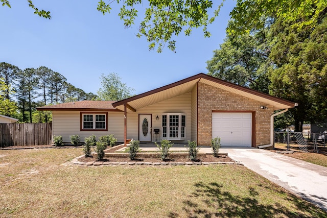 133 Tall Spruce Rd, Moncks Corner, SC 29461 - ranch-style home with a garage, driveway, and brick siding