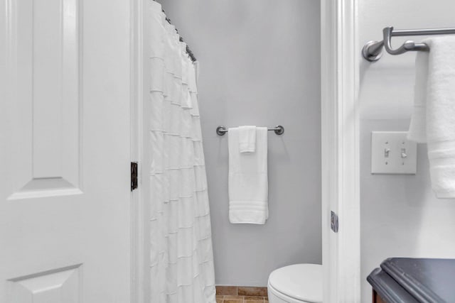 bathroom with toilet