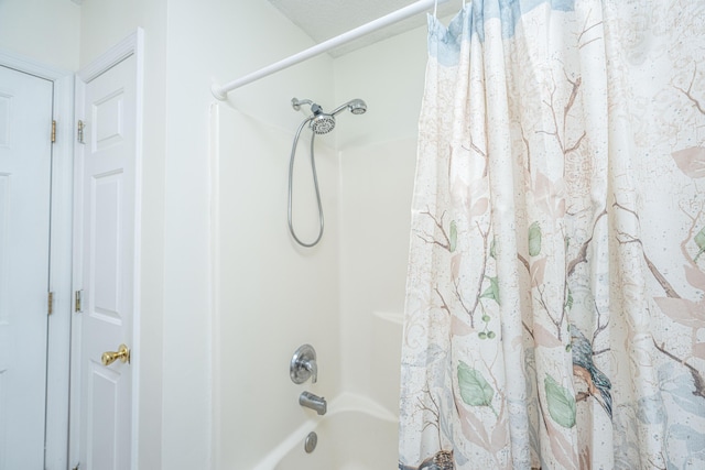 1401 Elm Hall Cir, Summerville, SC 29483 - bathroom with shower / bath combo with shower curtain