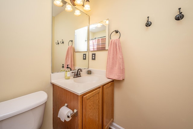 1401 Elm Hall Cir, Summerville, SC 29483 - bathroom featuring vanity and toilet