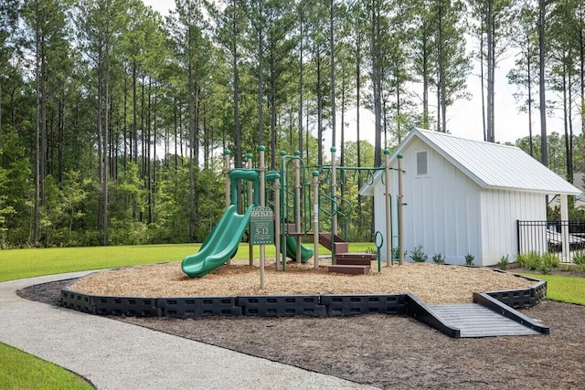 view of playground