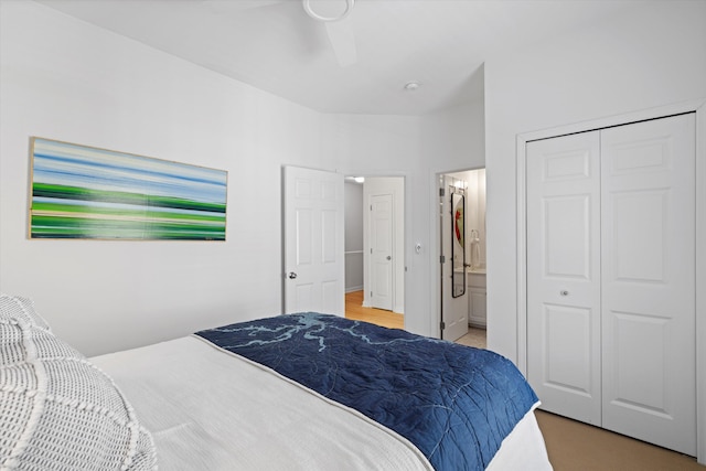 3000 Treadwell St, Mount Pleasant, SC 29466 - bedroom with a closet and ceiling fan