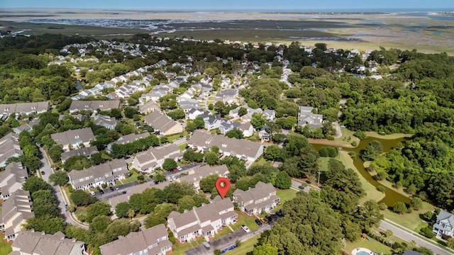 3000 Treadwell St, Mount Pleasant, SC 29466 - aerial view of property's location with nearby suburban area