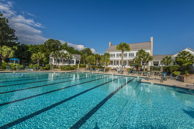 3000 Treadwell St, Mount Pleasant, SC 29466 - community pool featuring a patio area