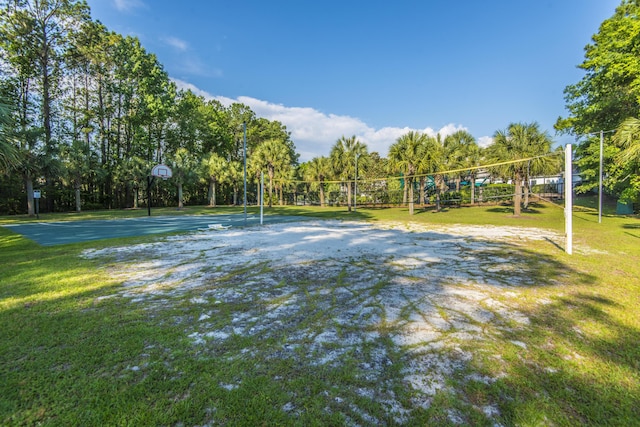 3000 Treadwell St, Mount Pleasant, SC 29466 - view of home's community with a lawn and community basketball court
