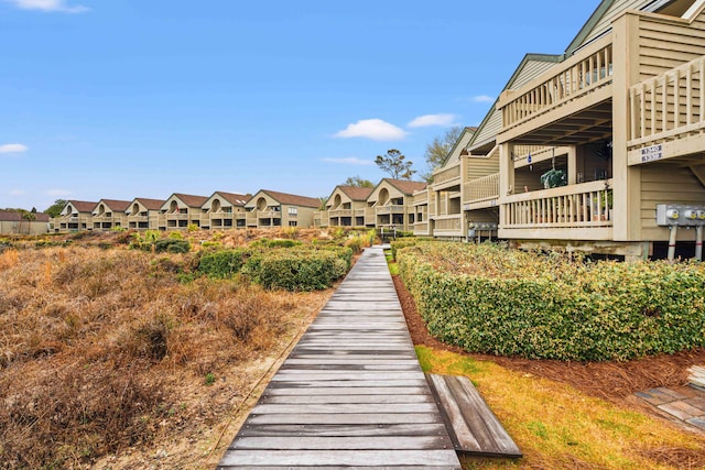 view of home's community with a residential view