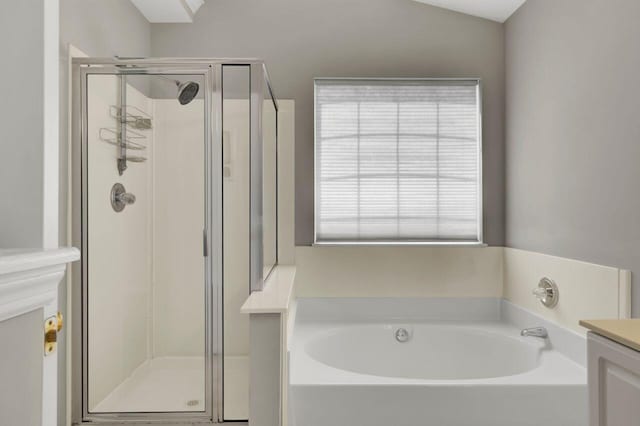 434 Antebellum Ln, Mount Pleasant, SC 29464 - full bathroom featuring a garden tub and a shower stall