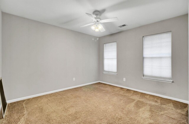 434 Antebellum Ln, Mount Pleasant, SC 29464 - carpeted empty room featuring baseboards and ceiling fan