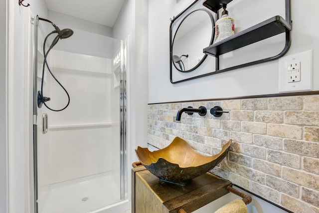 5043 Victoria Ave, North Charleston, SC 29405 - bathroom with a stall shower