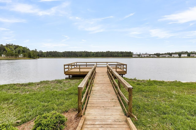 512 Pontoon Rd, Huger, SC 29450 - dock area with a water view